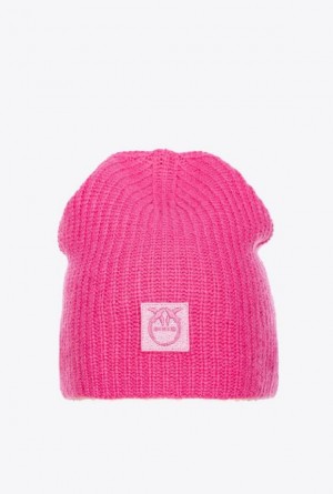 Pinko Cashmere Beanie BEETROOT | SN-PKO34361