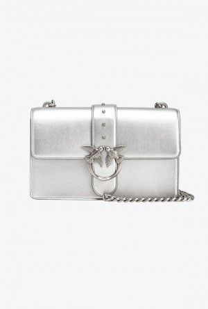 Pinko Classic Love Bag One Eva Limited Edition | Miomojo SILVER-OLD SILVER | SN-PKO32560