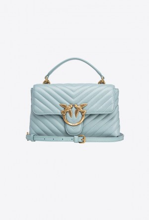 Pinko Mini Lady Love Bag Puff Chevron E68Q | SN-PKO32477