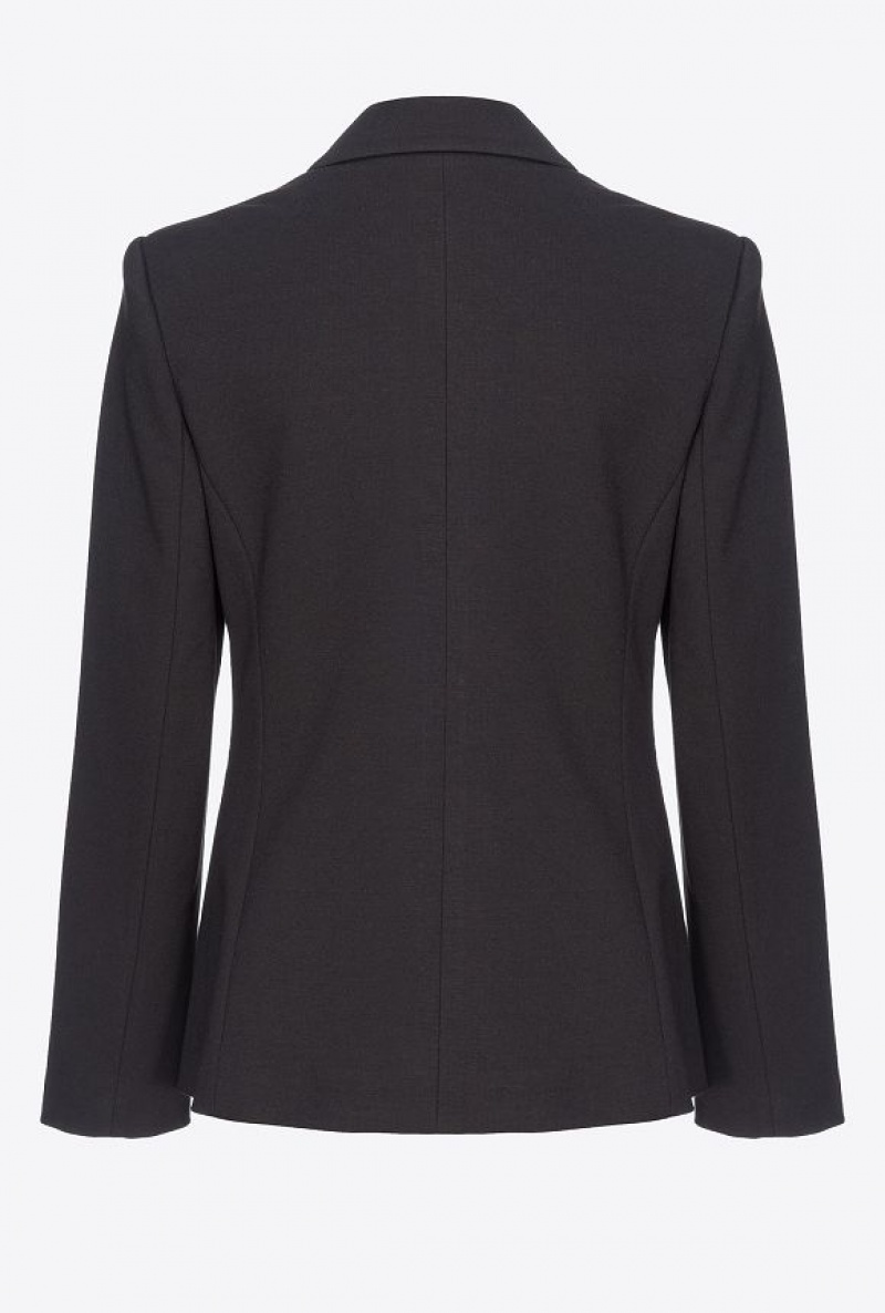 Pinko Blazer With Metal Buttons LIMO BLACK | SN-PKO33813