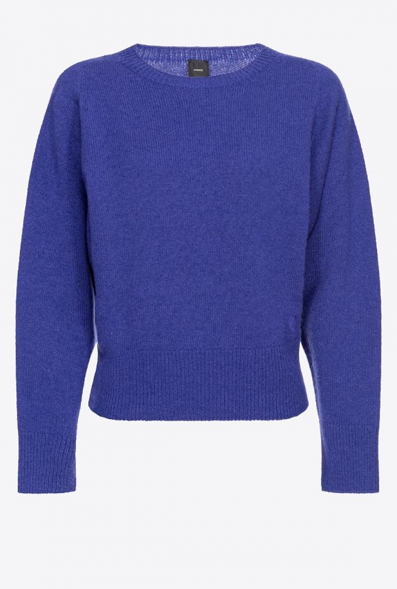 Pinko Cashmere-blend Pullover INTENSE WISTERIA | SN-PKO33486