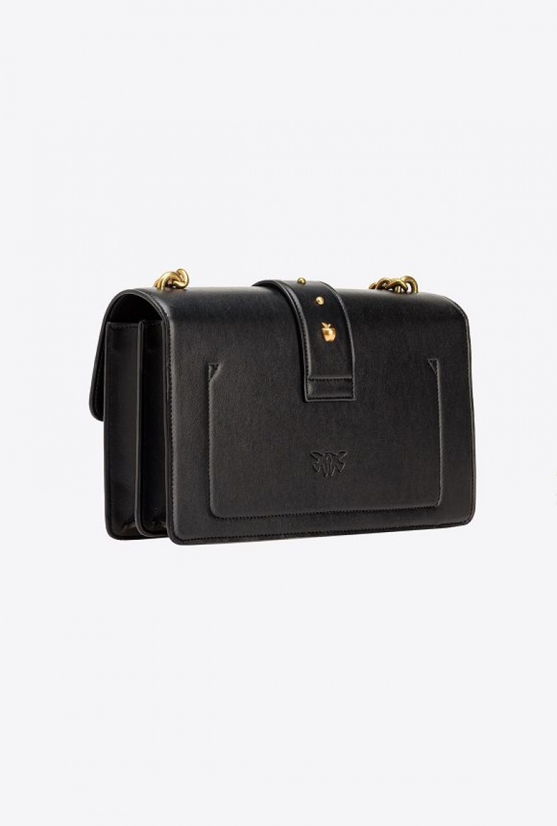 Pinko Classic Love Bag One Eva Limited Edition | Miomojo BLACK-ANTIQUE GOLD | SN-PKO32559