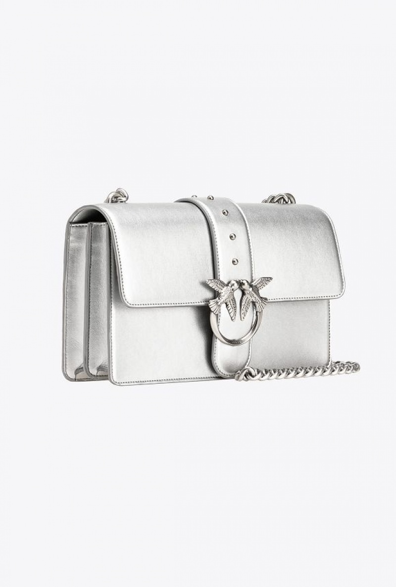 Pinko Classic Love Bag One Eva Limited Edition | Miomojo SILVER-OLD SILVER | SN-PKO32560