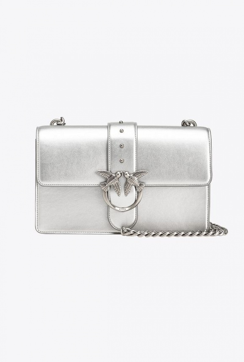 Pinko Classic Love Bag One Eva Limited Edition | Miomojo SILVER-OLD SILVER | SN-PKO32560