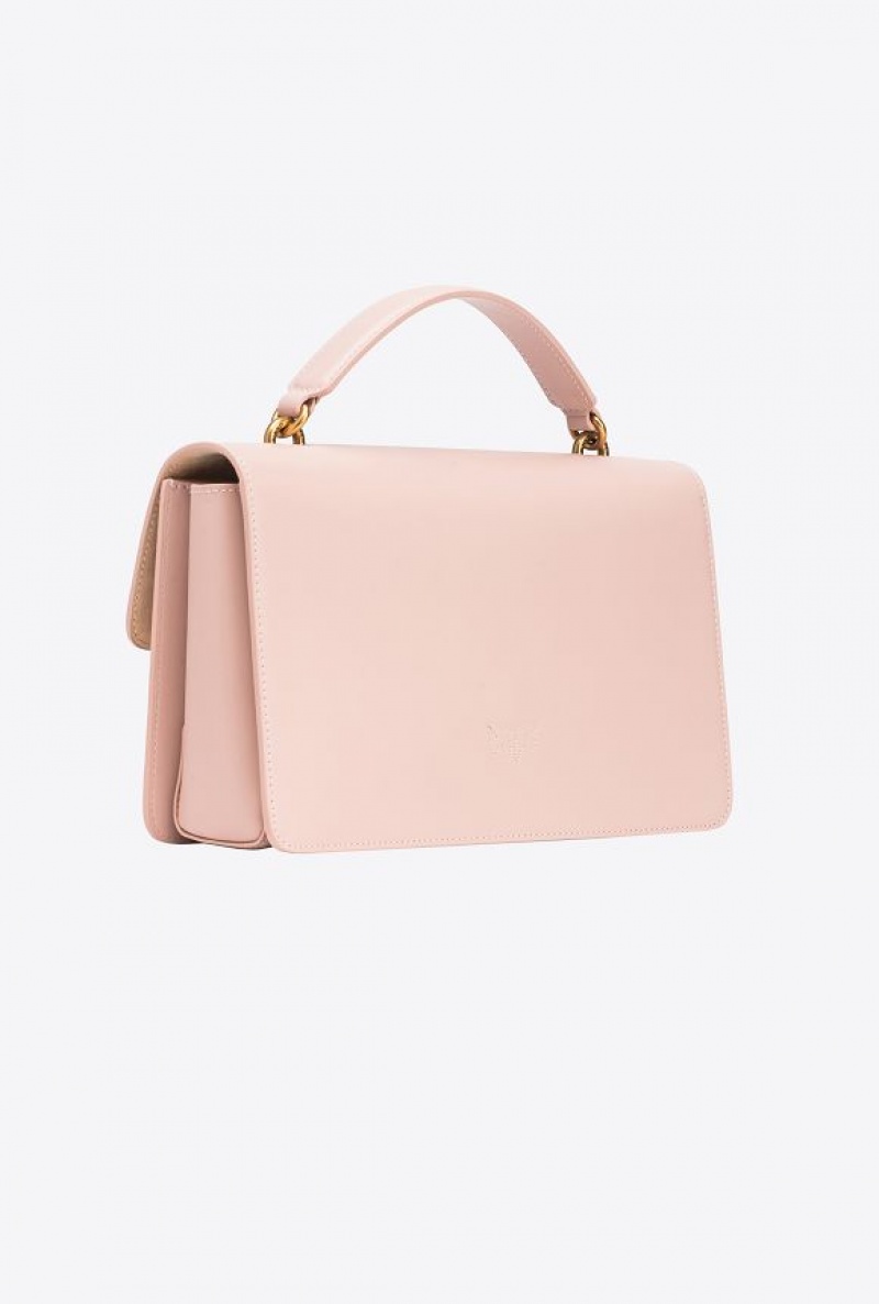 Pinko Classic Love Bag One Light PINK/DUSTY PINK-ANTIQUE GOLD | SN-PKO32469