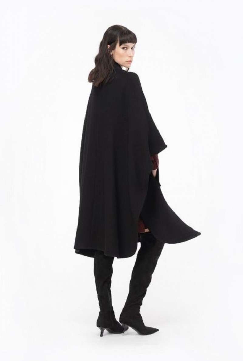 Pinko Cloth Cape LIMO BLACK | SN-PKO33661