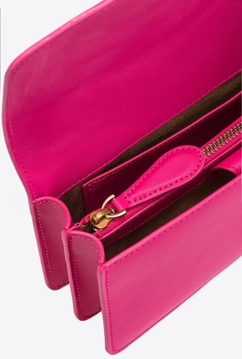 Pinko Mini Love Bag One Simply Jewel PINKO PINK-ANTIQUE GOLD | SN-PKO32650