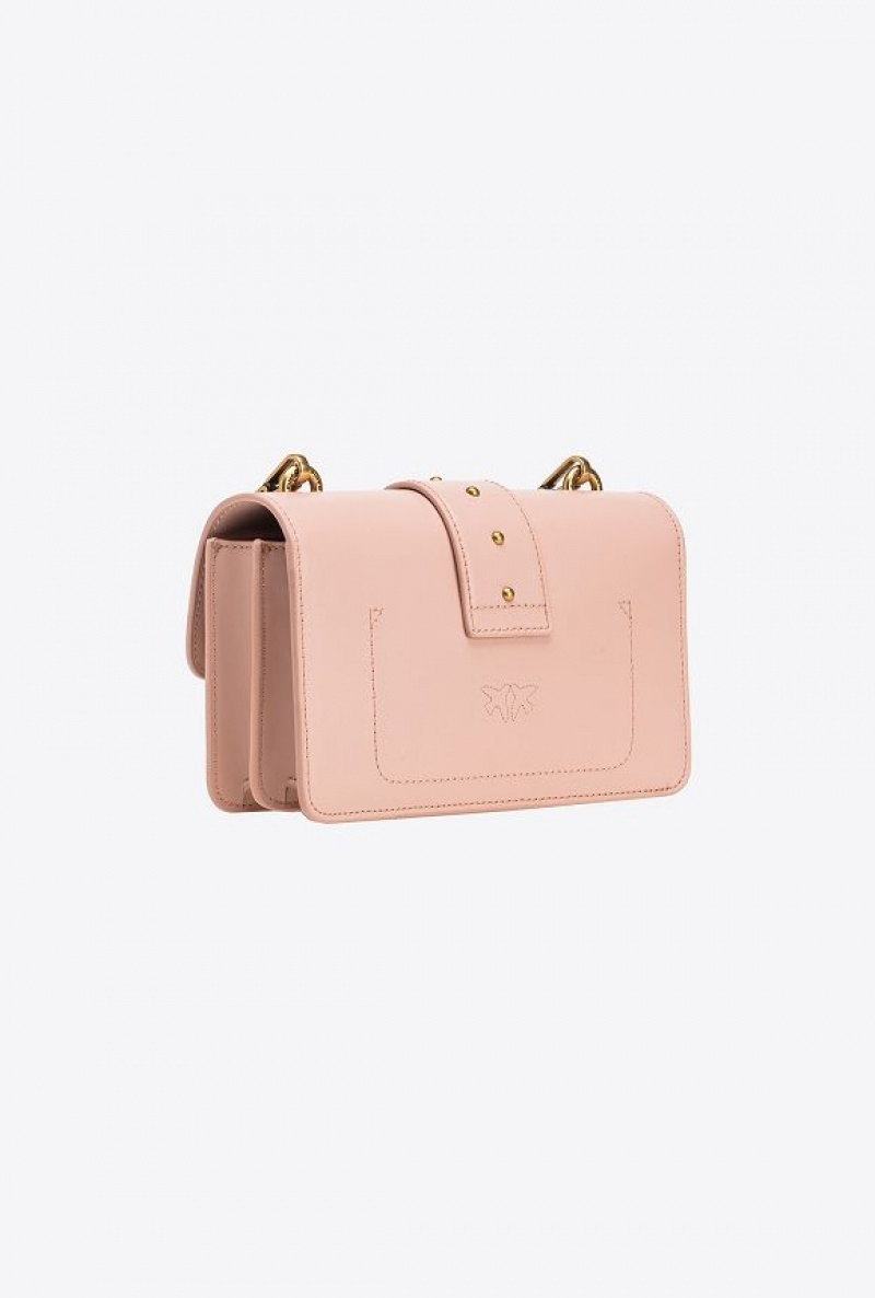 Pinko Mini Love Bag One Simply PINK/DUSTY PINK-ANTIQUE GOLD | SN-PKO32536