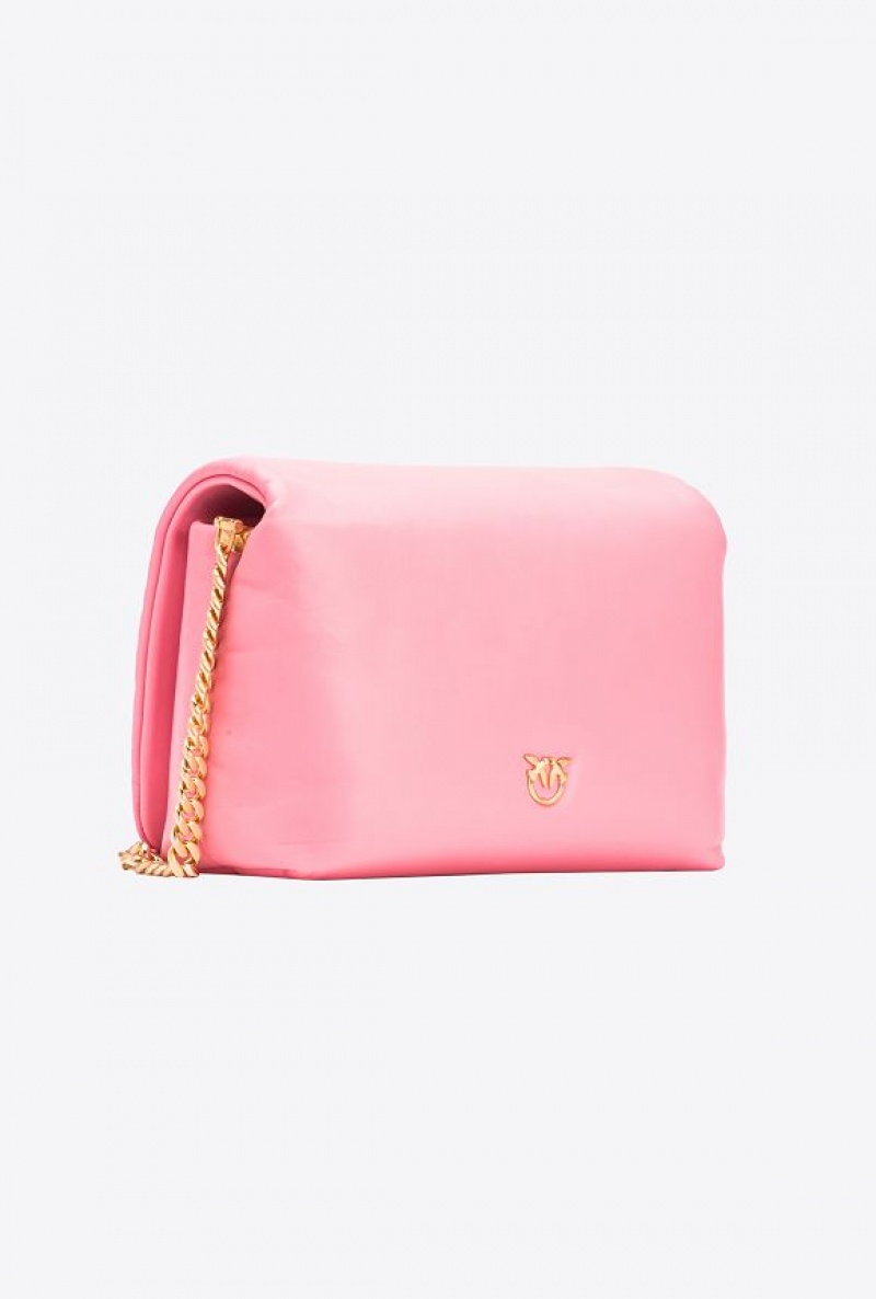 Pinko Pinko Galleria Classic Love Bag Click Puff PEONY-BRUSHED GOLD | SN-PKO32324