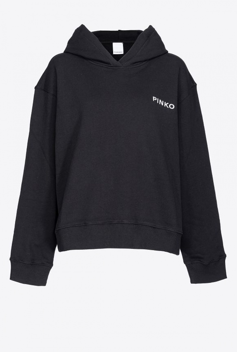 Pinko Pinko Lady Hoodie LIMO BLACK | SN-PKO33422