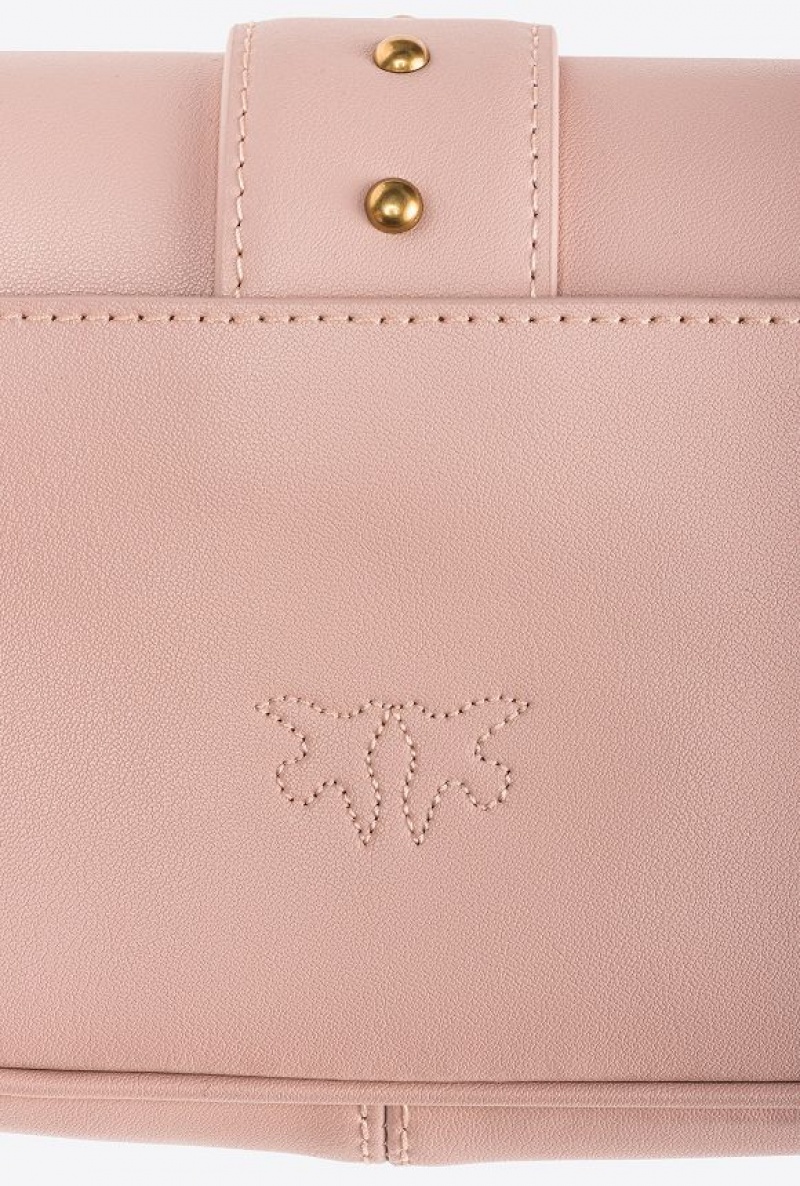 Pinko Pocket Love Bag One Simply PINK/DUSTY PINK-ANTIQUE GOLD | SN-PKO32778