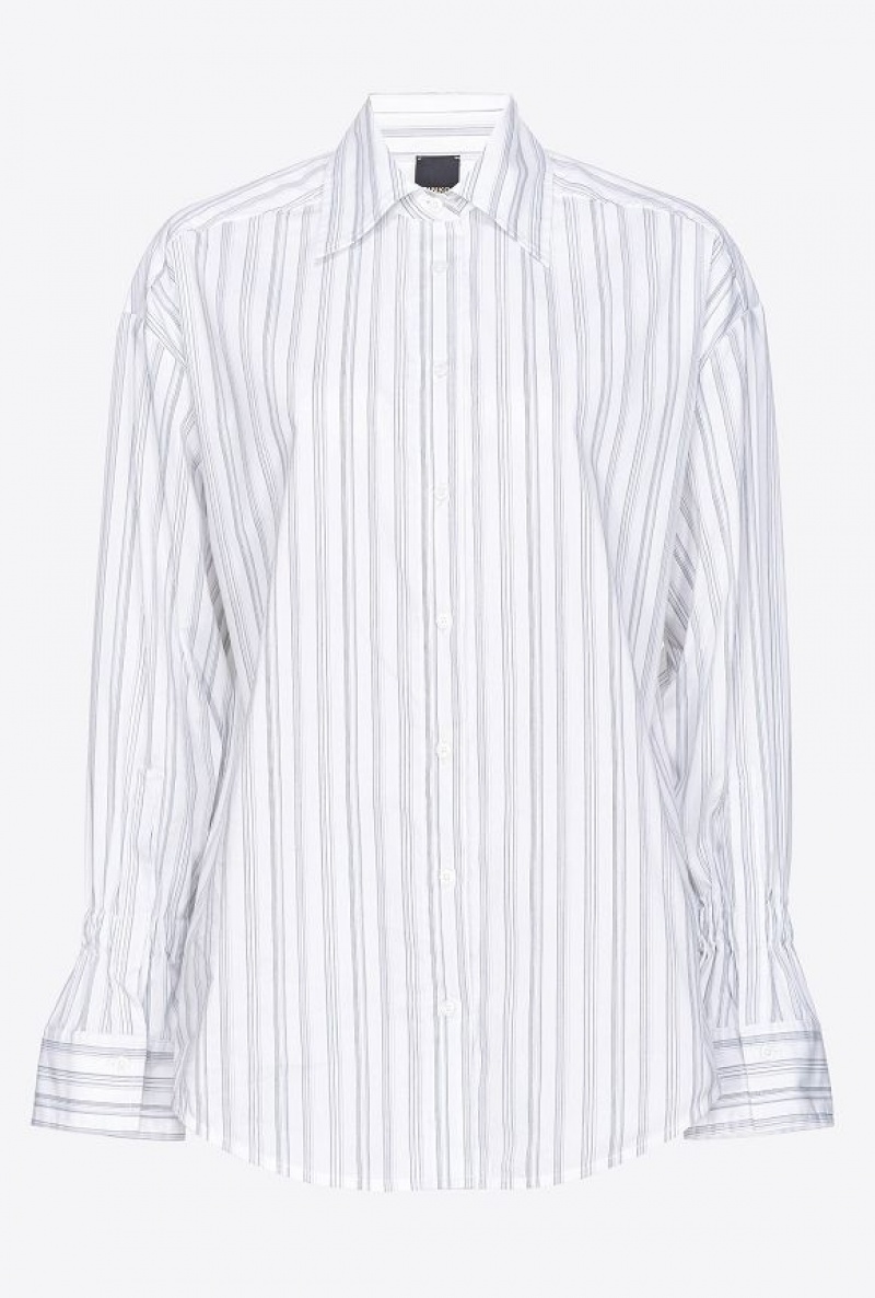 Pinko Shirt With Mismatched Stripes OTTONE VECCHIO FREE | SN-PKO33169