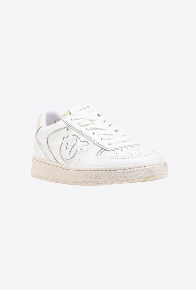 Pinko Sneakers With Inserts BRIGHT WHITE | SN-PKO34115