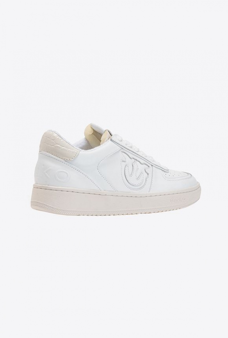 Pinko Sneakers With Inserts BRIGHT WHITE | SN-PKO34115